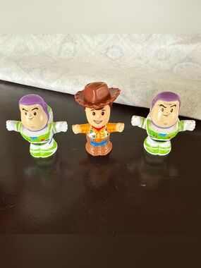 Fisher Price Little People Toy Story Buzz Lightyear And Woody